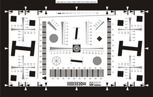 ISO12233分辨率測試卡